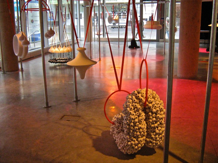 flockOmania Exibition by Zoe Robertson (2015) at Coventry University