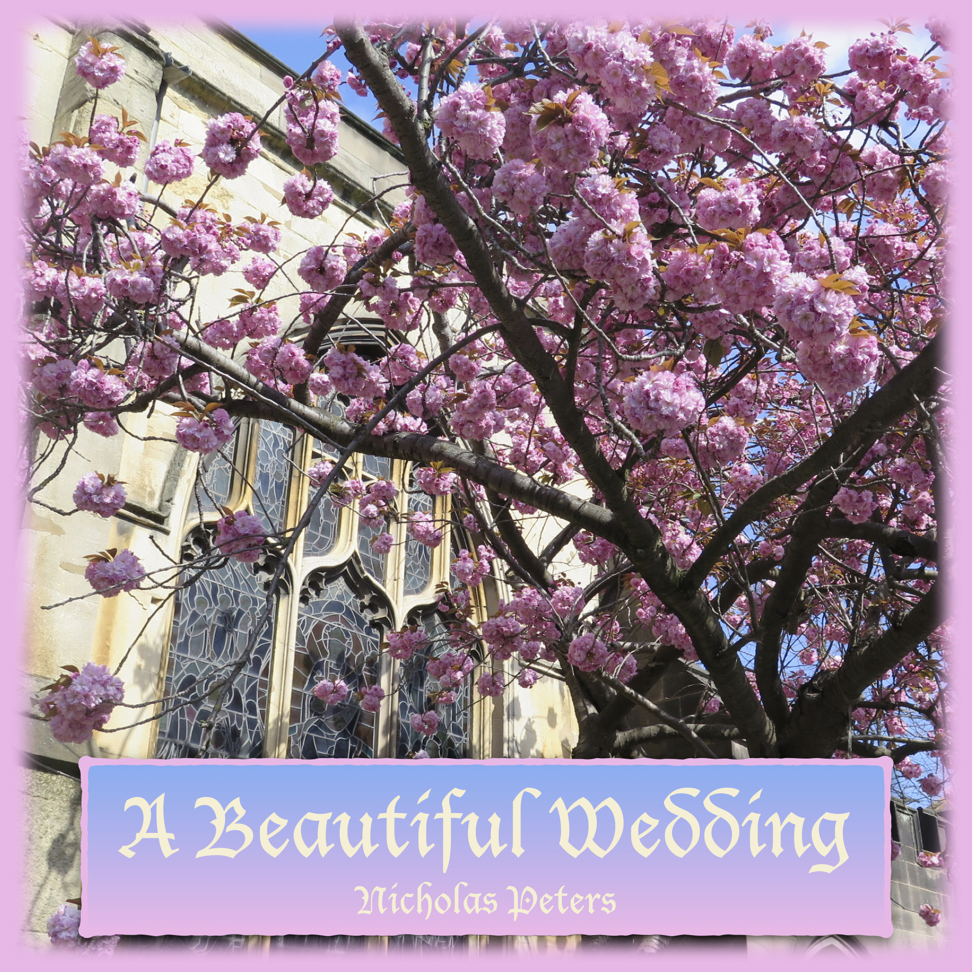 Text reads "A Beautiful Wedding by Nicholas Peters".