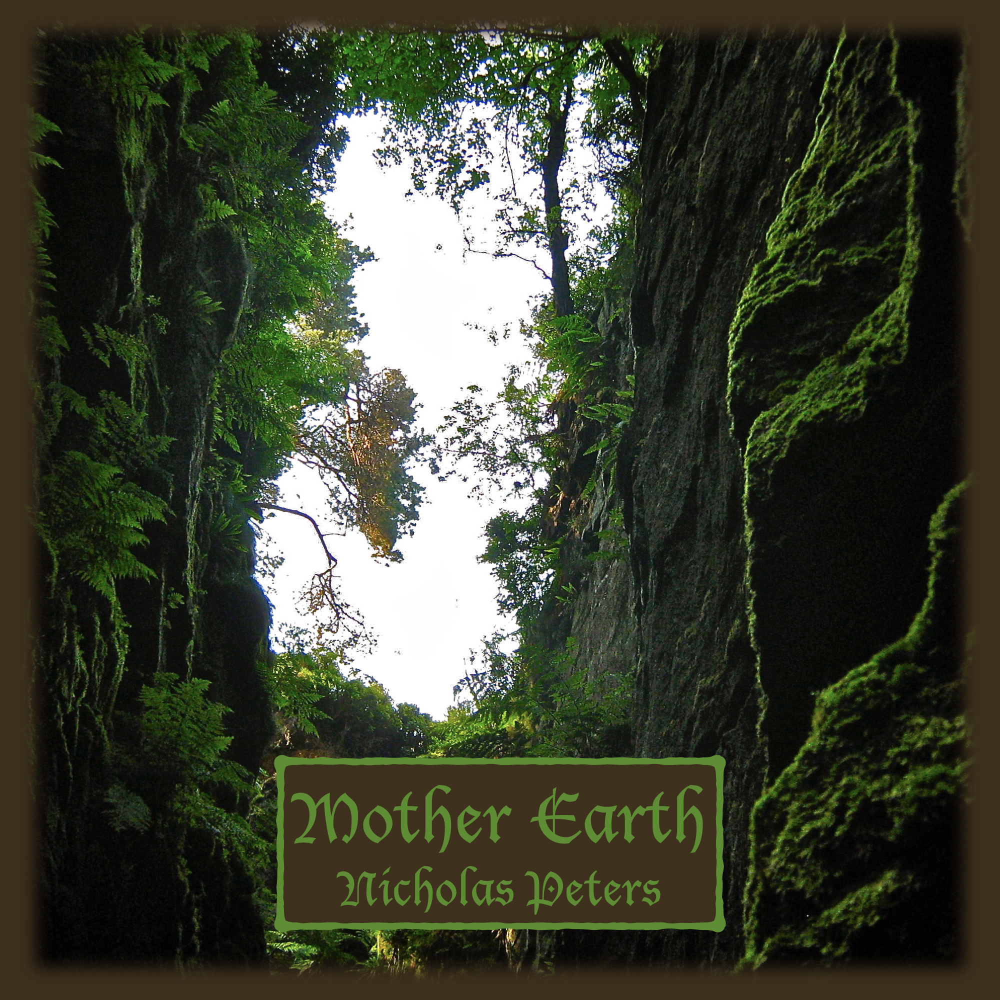 Text reads: "Mother Earth by Nicholas Peters"